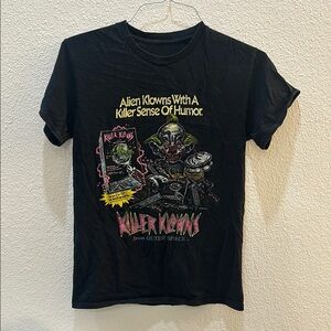 Killer Klowns From Outer Space Movie Graphic T-shirt Unisex S